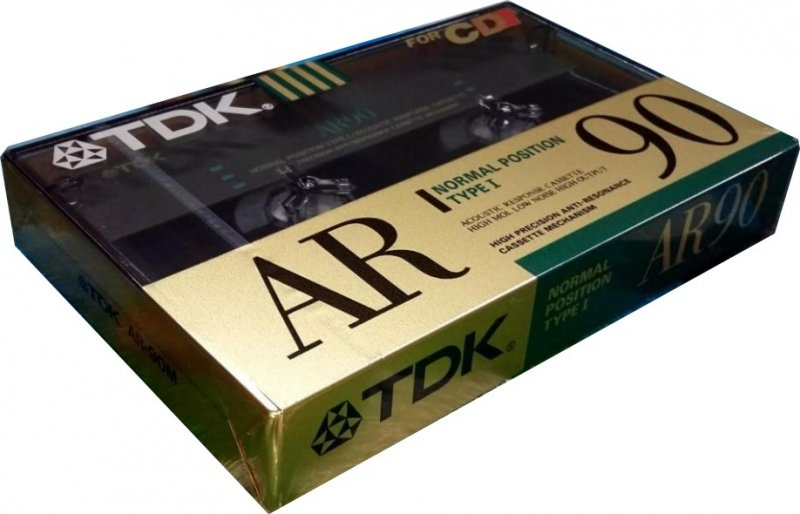 Compact Cassette TDK AR 90 "AR-90M" Type I Normal 1990 Japan