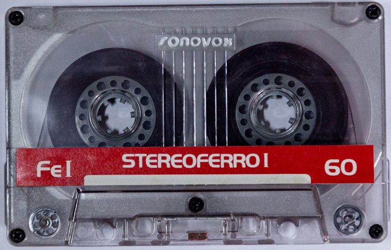 Compact Cassette Sonovox Fe I 60 Type I Normal 1985 Portugal