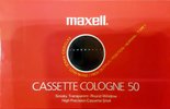 Compact Cassette Maxell Cologne 50 "CC-50R" Type I Normal 1990 Japan
