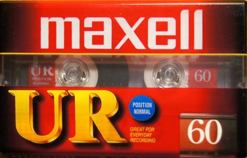 Compact Cassette Maxell UR 60 Type I Normal 1994 Europe