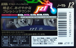 Compact Cassette AXIA J`z 1 12 "JZ1B 12" Type I Normal 1993 Japan