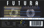 Compact Cassette BASF Chrome Maxima II 90 "Maxima Edition №3 FUTURA" Type II Chrome 1991 Europe