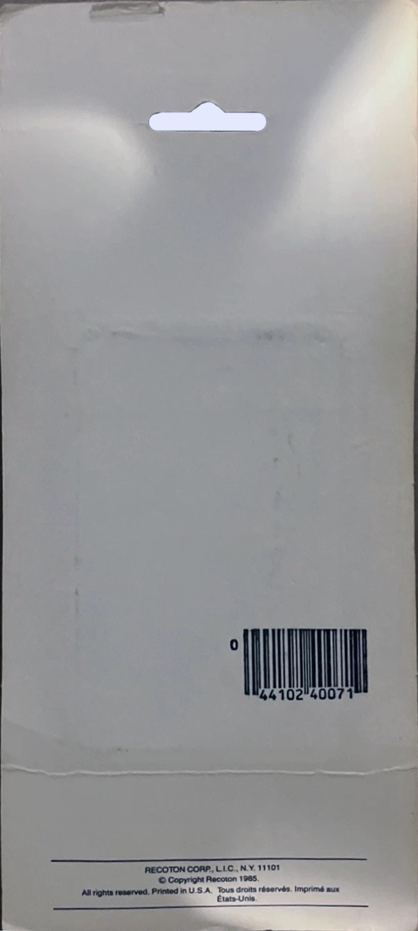 Blister Recoton "71TCS" Cleaning Cassette 1985 North America