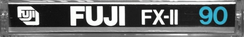 Compact Cassette Fuji FX-II 90 Type II Chrome 1977 Europe, North America