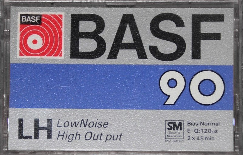 Compact Cassette BASF LH 90 Type I Normal 1978 Japan