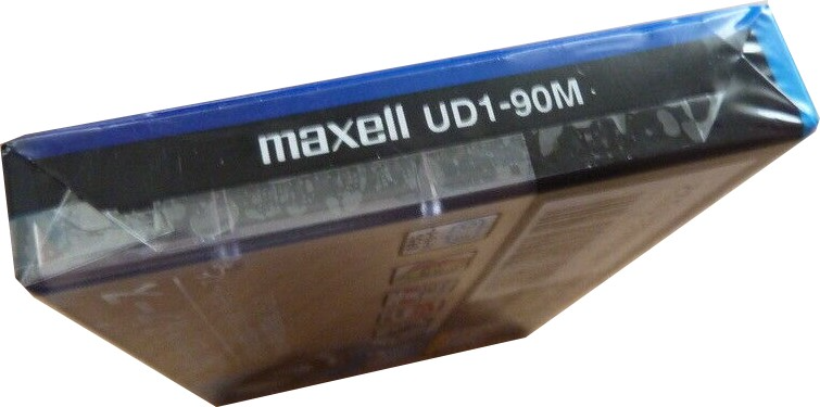 Compact Cassette Maxell UDI / UD1 90 "UD1-90M" Type I Normal 1999 Japan