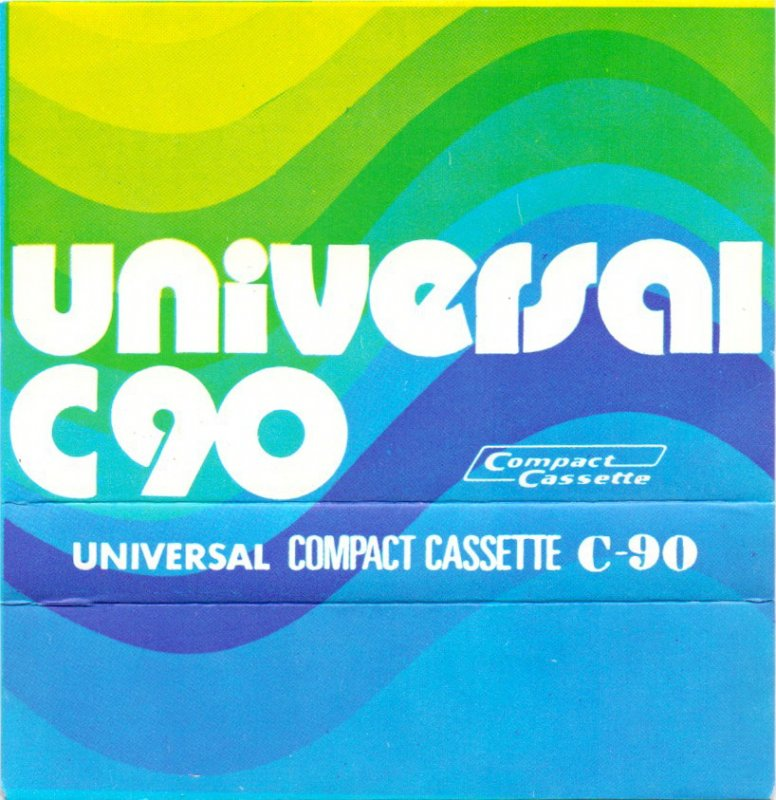 Compact Cassette Universal 90 Type I Normal Hong Kong