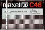 Compact Cassette Maxell UD 46 Type I Normal 1972 Europe