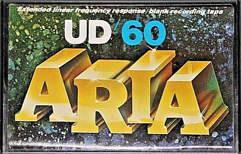 Compact Cassette Aria UD 60 Type I Normal Hong Kong