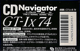 Compact Cassette AXIA GT-Ix 74 "GT-1x B 74" Type I Normal 1989 Japan