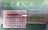 Compact Cassette Chord-x SC 90 Type II Chrome 1990 Italy