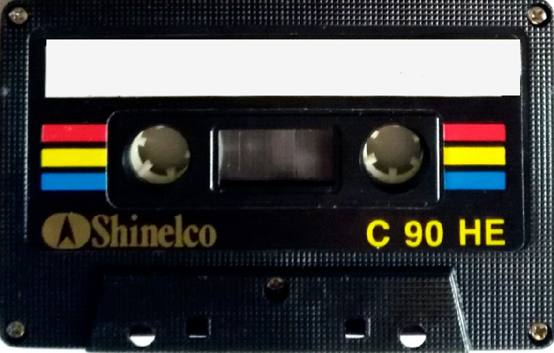 Compact Cassette Shinelco HE 90 Type I Normal 1980 Italy