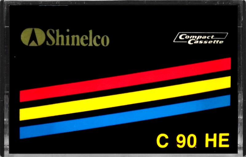 Compact Cassette Shinelco HE 90 Type I Normal 1980 Italy