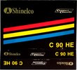 Compact Cassette Shinelco HE 90 Type I Normal 1980 Italy