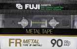 Compact Cassette Fuji FR Metal 90 Type IV Metal 1984 North America