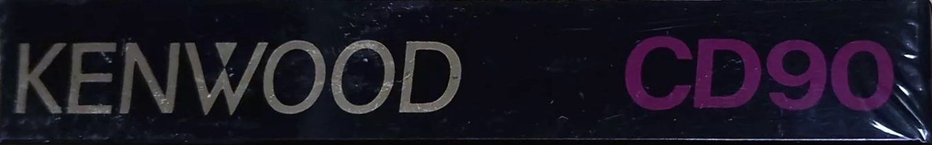 Compact Cassette Kenwood CD 90 Type II Chrome 1985 Japan