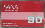 Compact Cassette Sana 90 Type I Normal Japan