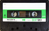 Compact Cassette Sony BHF 120 Type I Normal 1982 Japan