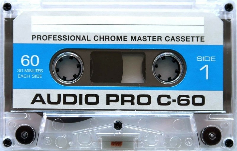 Compact Cassette Audio Pro 60 "#771-C060-PB" Type II Chrome USA