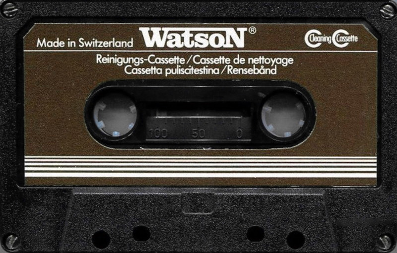 Compact Cassette Watson Cleaning Cassette 1979 Europe