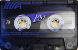 Compact Cassette AXIA PS-I / PS-1 74 "PS1K 74" Type I Normal 1998 Japan