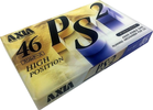 Compact Cassette AXIA PS-II / PS-2 46 "PS2F 46" Type II Chrome 1993 Japan