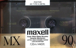 Compact Cassette Maxell MX 90 Type IV Metal 1988 USA