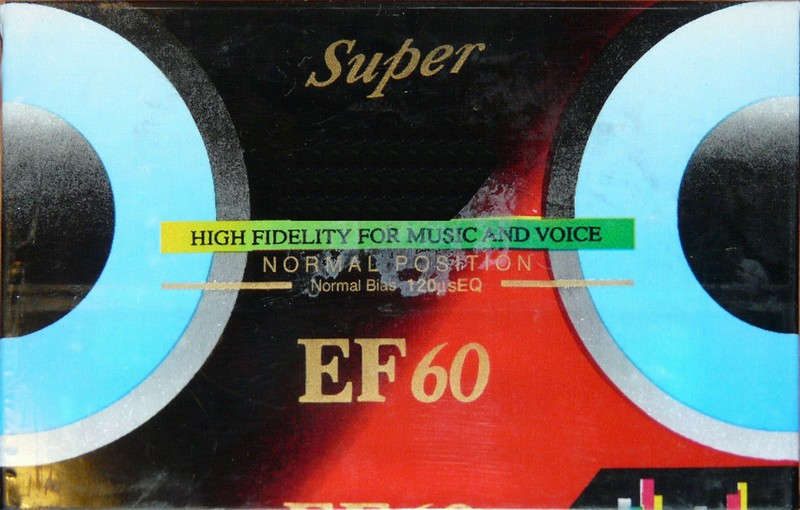 Compact Cassette Super EF 60 Type I Normal Europe