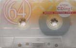 Compact Cassette TDK CDing 1 64 "CD1-64L" Type I Normal 2000 Japan
