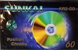Compact Cassette Sunkai KR2-CD 60 Type II Chrome 1991 Europe