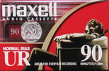 Compact Cassette Maxell UR 90 Type I Normal 2002 North America