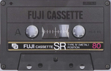 Compact Cassette Fuji SR 80 Type IV Metal 1980 Japan