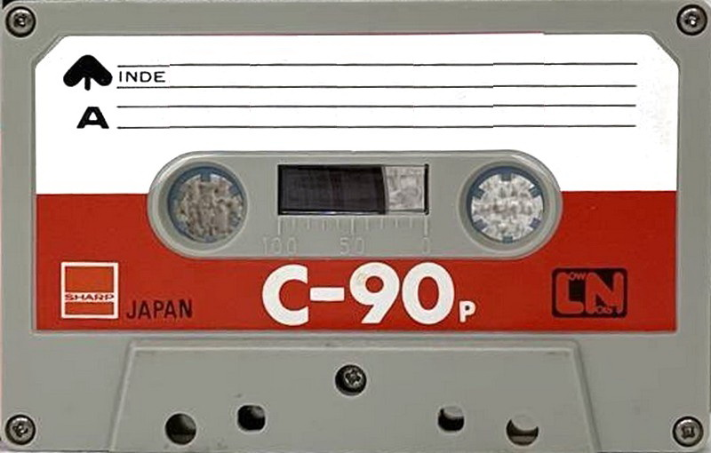 Compact Cassette Sharp LN 90 "C-90P" Type I Normal 1974 Worldwide