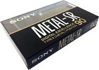 Compact Cassette Sony Metal SR 90 Type IV Metal 1989 USA