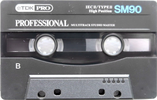 Compact Cassette TDK PRO SM 90 Type II Chrome 1997 USA