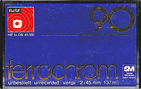 Compact Cassette BASF Ferrochrom 90 Type III Ferro Chrome 1974 Europe