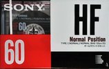 Compact Cassette Sony HF 60 Type I Normal 1991 Japan