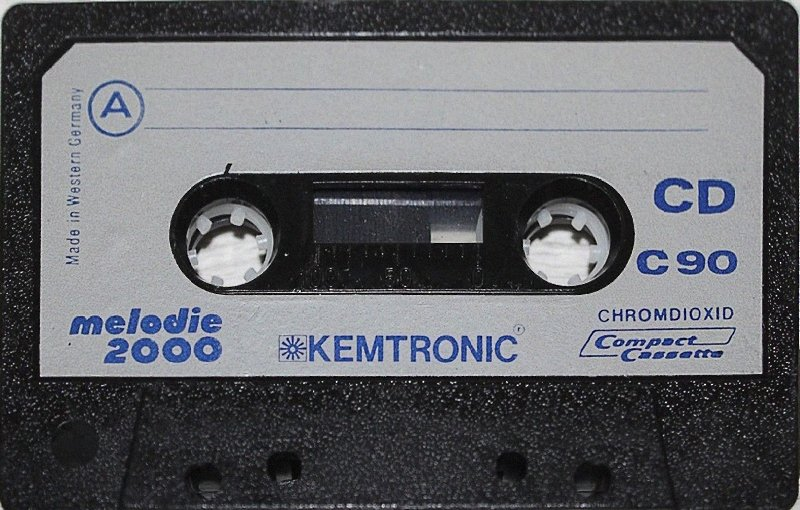 Compact Cassette Melodie 2000 CD 90 "Kemtronic" Type II Chrome 1977 Germany
