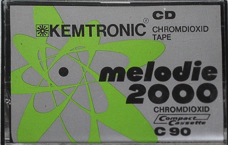 Compact Cassette Melodie 2000 CD 90 "Kemtronic" Type II Chrome 1977 Germany