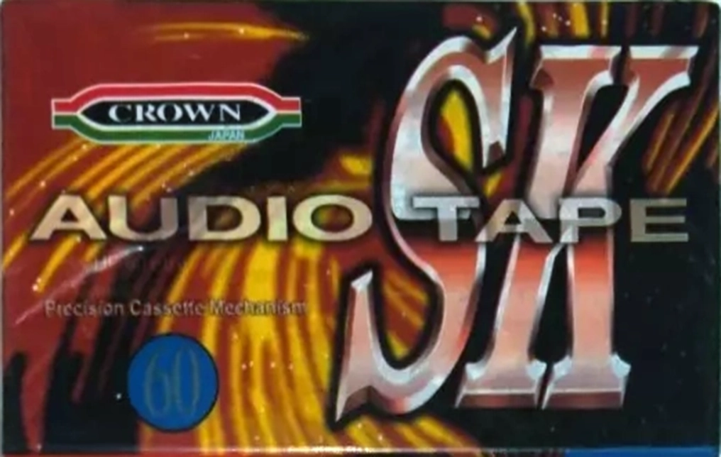 Compact Cassette Crown / Crown Radio Corporation 60 "SK" Type I Normal Japan