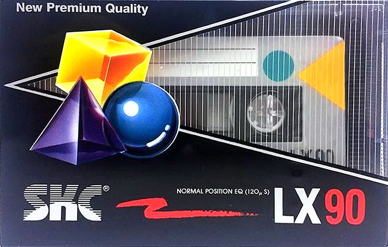 Compact Cassette SKC LX 90 Type I Normal 1990 Europe