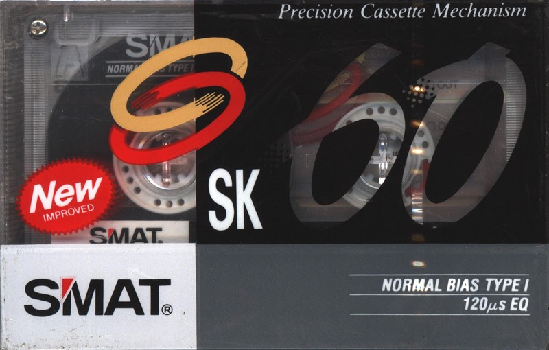 Compact Cassette Smat SK 60 Type I Normal 1988 Europe