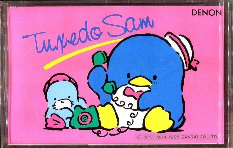 Compact Cassette Denon 50 "TuxedoSam KT50P" Type I Normal 1985 Japan