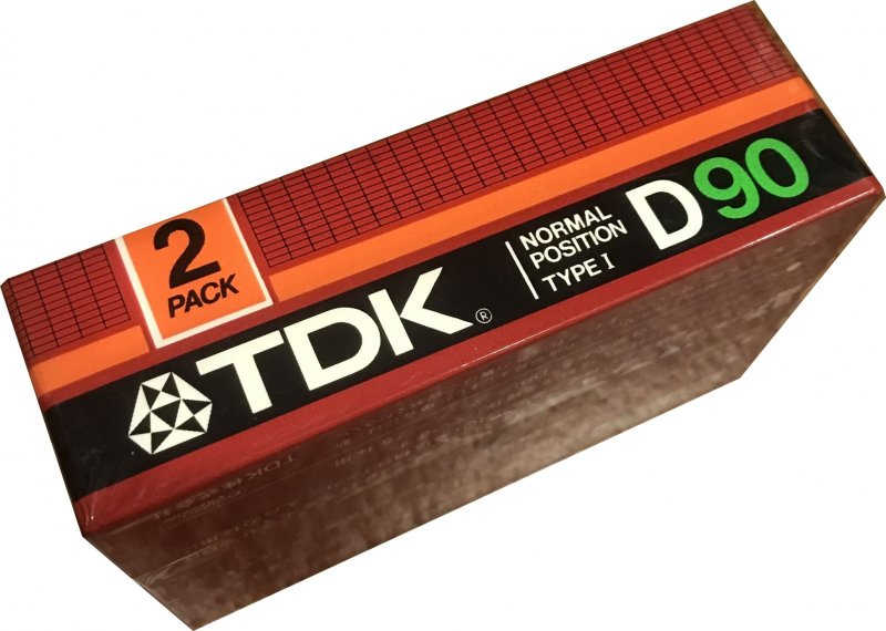 2 pack TDK D 90 Type I Normal 1984 Japan