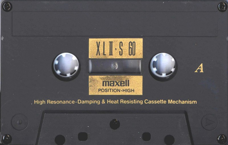 Compact Cassette Maxell XLII-S 60 Type II Chrome 2001 North America
