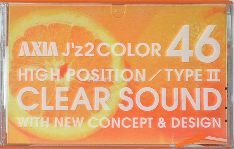 Compact Cassette AXIA J`z 2 Color 46 "JZ2J 46" Type II Chrome 2000 Japan