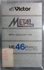 Compact Cassette Victor Metal / Me 46 "P(PRO)" Type IV Metal 1981 Japan