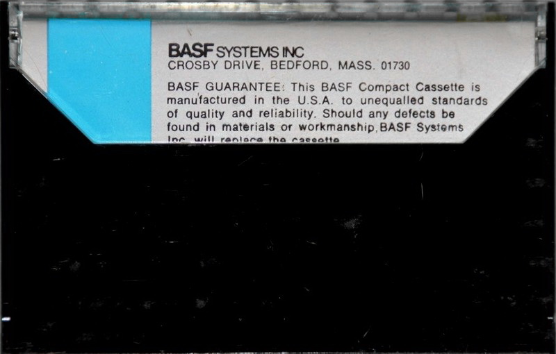 Compact Cassette BASF SK 120 Type I Normal 1970 USA