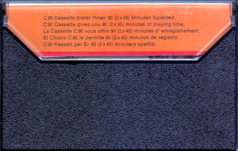 Compact Cassette Caroline 90 Type I Normal 1978 Europe