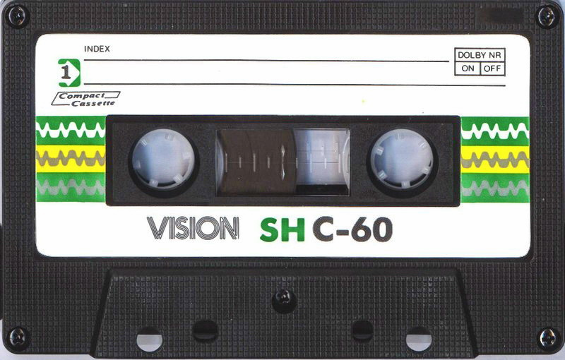 Compact Cassette Vision SH 60 Type I Normal 1982 Europe